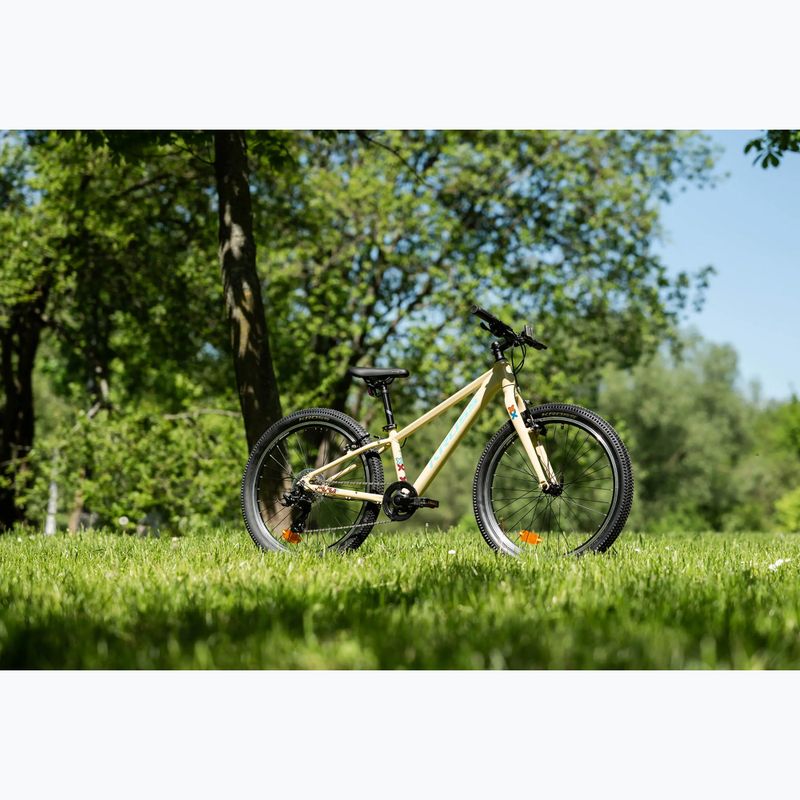 Bicicletta per bambini KROSS Level Jr 1.0 beige/red/gloss 12