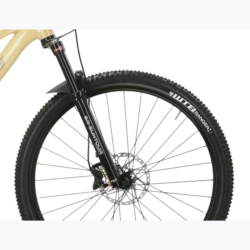 Bicicletta da montagna da donna KROSS Level 6.0 beige/brown/gloss 6
