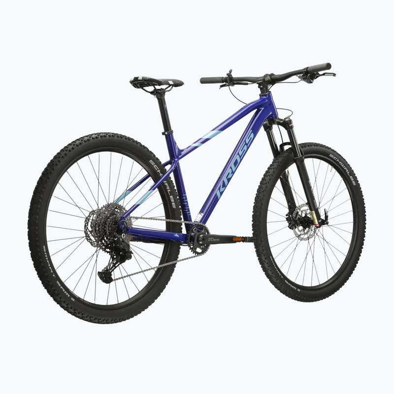 Bicicletta da montagna KROSS Level 5.0 navy blue/sky blue 3