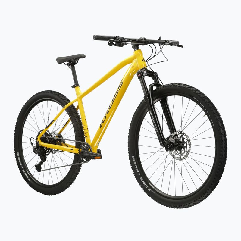 Bicicletta da montagna KROSS Level 4.0 yellow/black/gloss 2