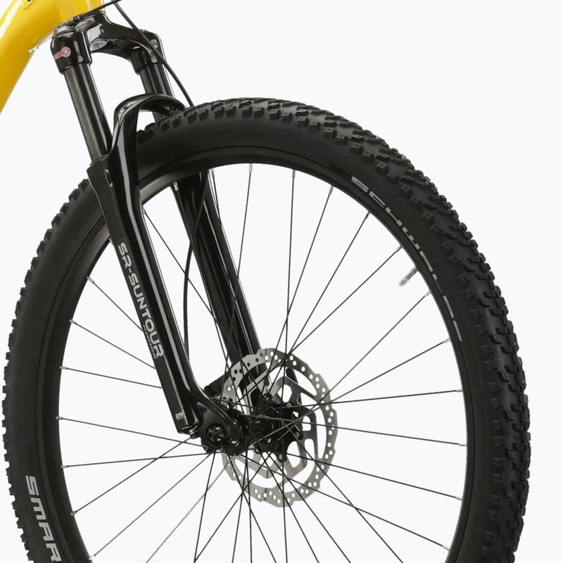 Bicicletta da montagna KROSS Level 4.0 yellow/black/gloss 5