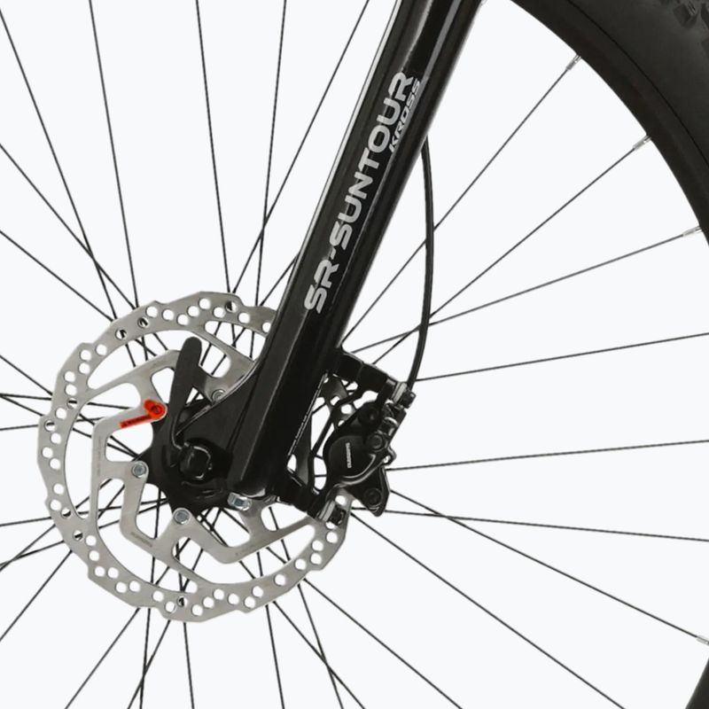 Bicicletta da montagna KROSS Level 4.0 yellow/black/gloss 7