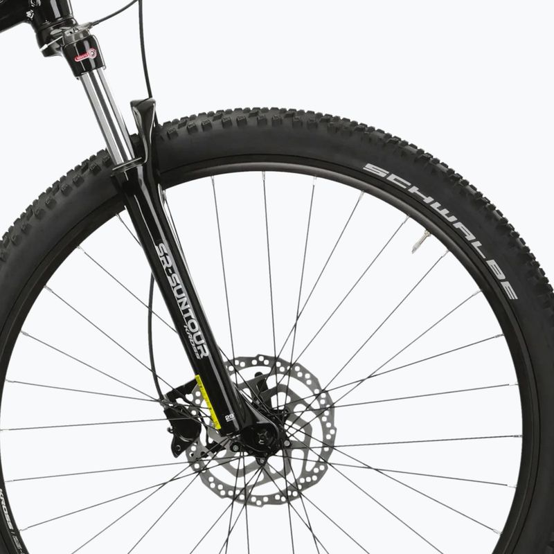 Bicicletta da montagna KROSS Level 2.0 black/yellow/gloss 6