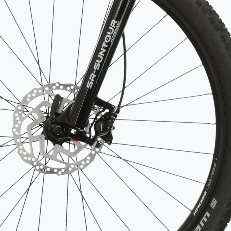 Bicicletta da montagna KROSS Level 2.0 black/yellow/gloss 7