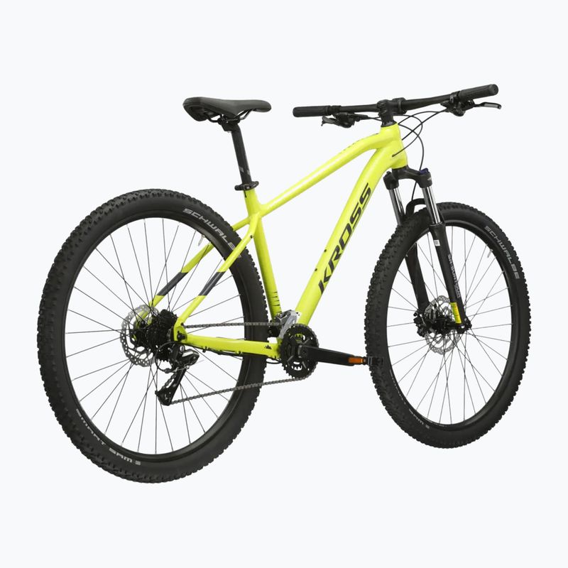 Bicicletta da montagna KROSS Level 1.0 lime/black/matte 3