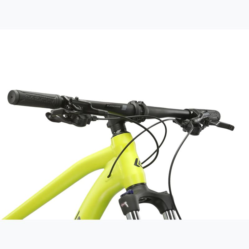 Bicicletta da montagna KROSS Level 1.0 lime/black/matte 4