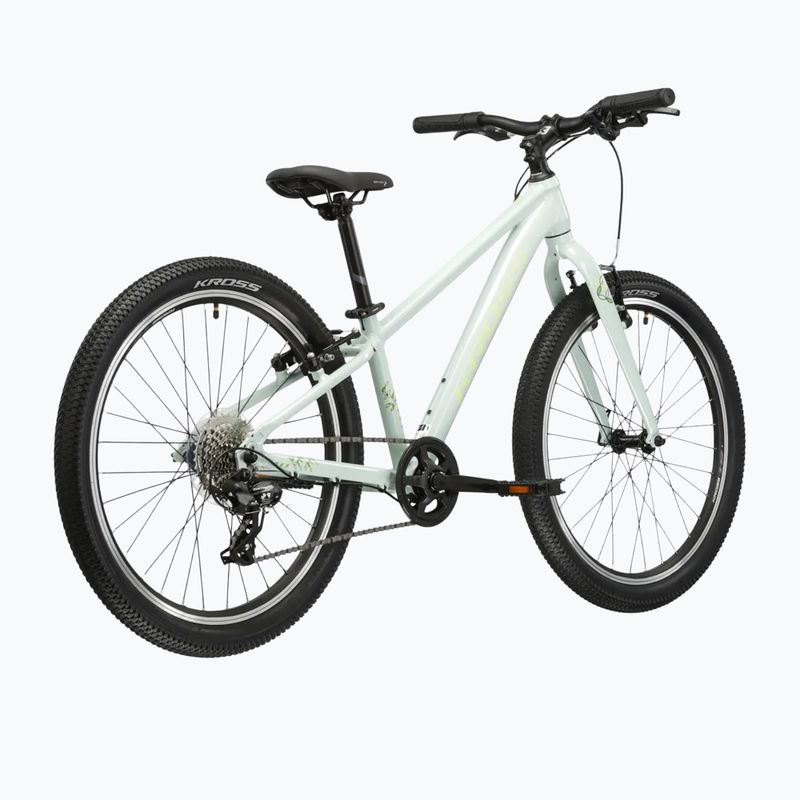 Bicicletta per bambini KROSS Lea Jr 1.0 mint/green/gloss 3
