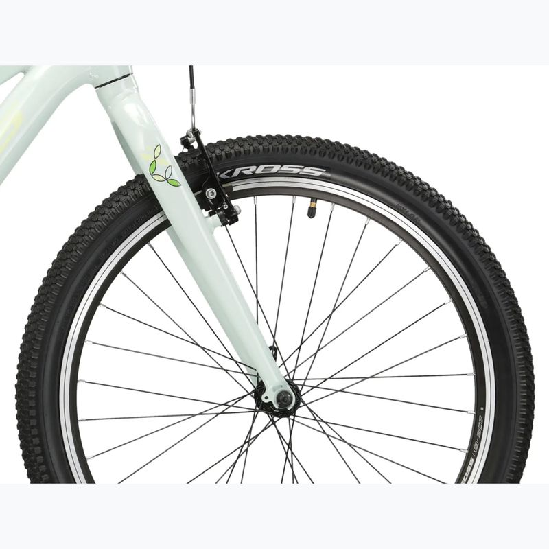 Bicicletta per bambini KROSS Lea Jr 1.0 mint/green/gloss 7