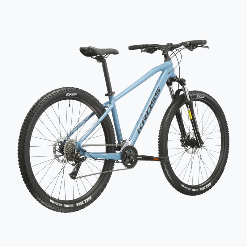 Bicicletta da montagna KROSS Hexagon 4.0 27,5" 2024 blue/black/gloss 3