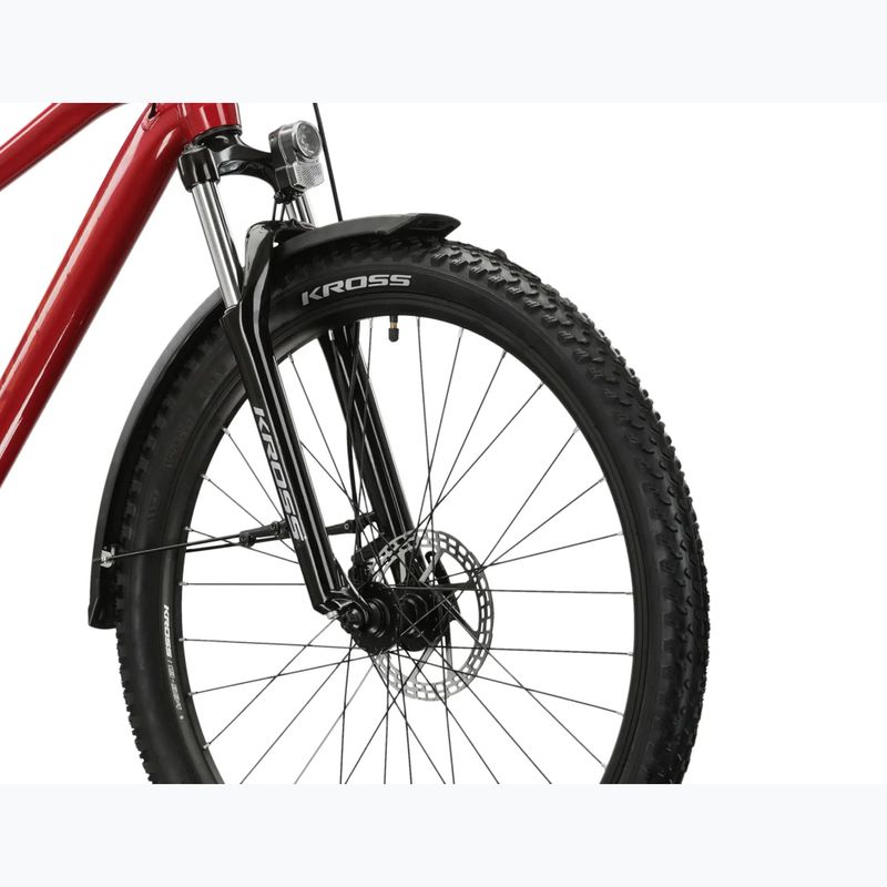 Bicicletta da montagna KROSS Hexagon 2.0 EQ 27,5" red/burgundy/gloss 5