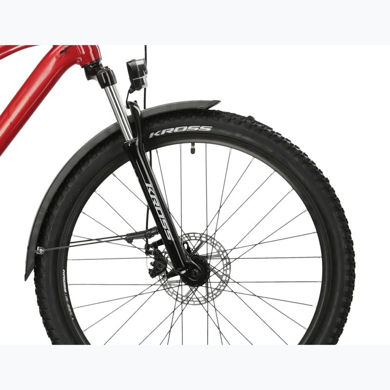 Bicicletta da montagna KROSS Hexagon 2.0 EQ 27,5" red/burgundy/gloss 6