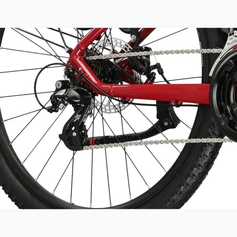 Bicicletta da montagna KROSS Hexagon 2.0 EQ 27,5" red/burgundy/gloss 8