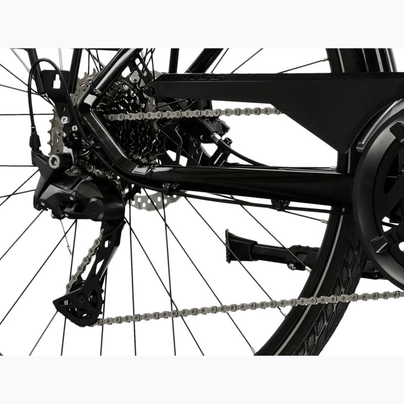 Bicicletta trekking da uomo KROSS Trans 7.0 Bg black/grey/gloss 8
