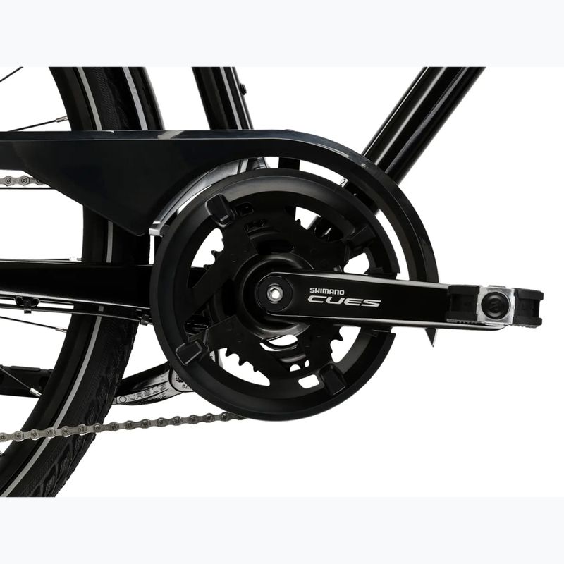 Bicicletta trekking da uomo KROSS Trans 7.0 Bg black/grey/gloss 10