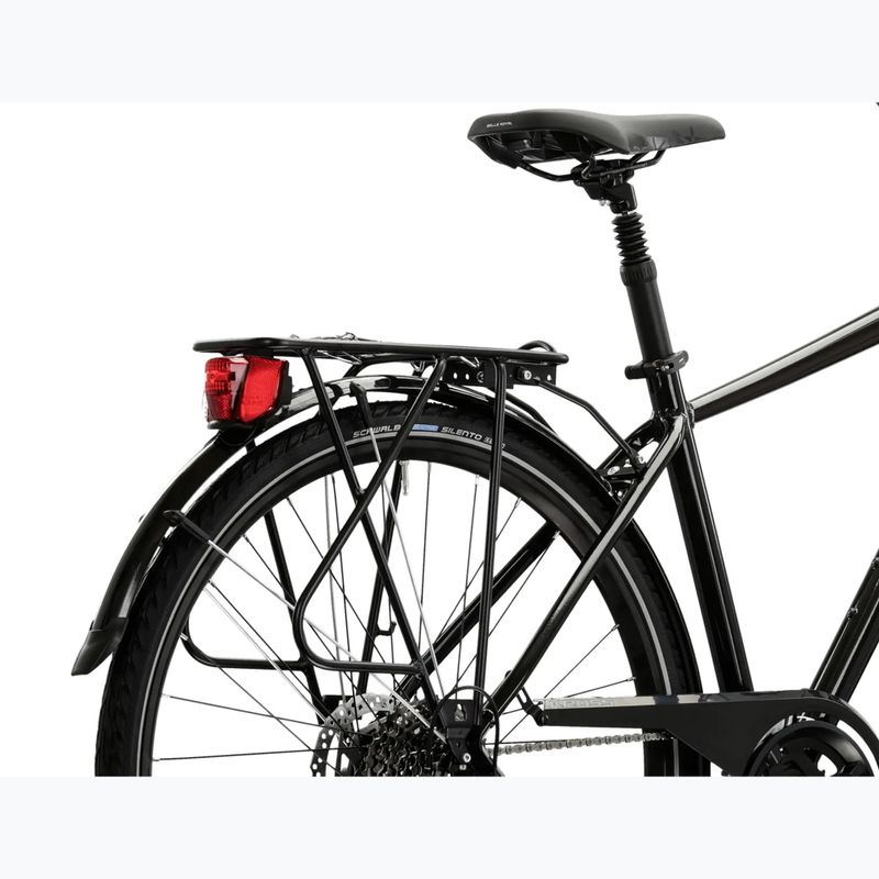 Bicicletta trekking da uomo KROSS Trans 7.0 Bg black/grey/gloss 11