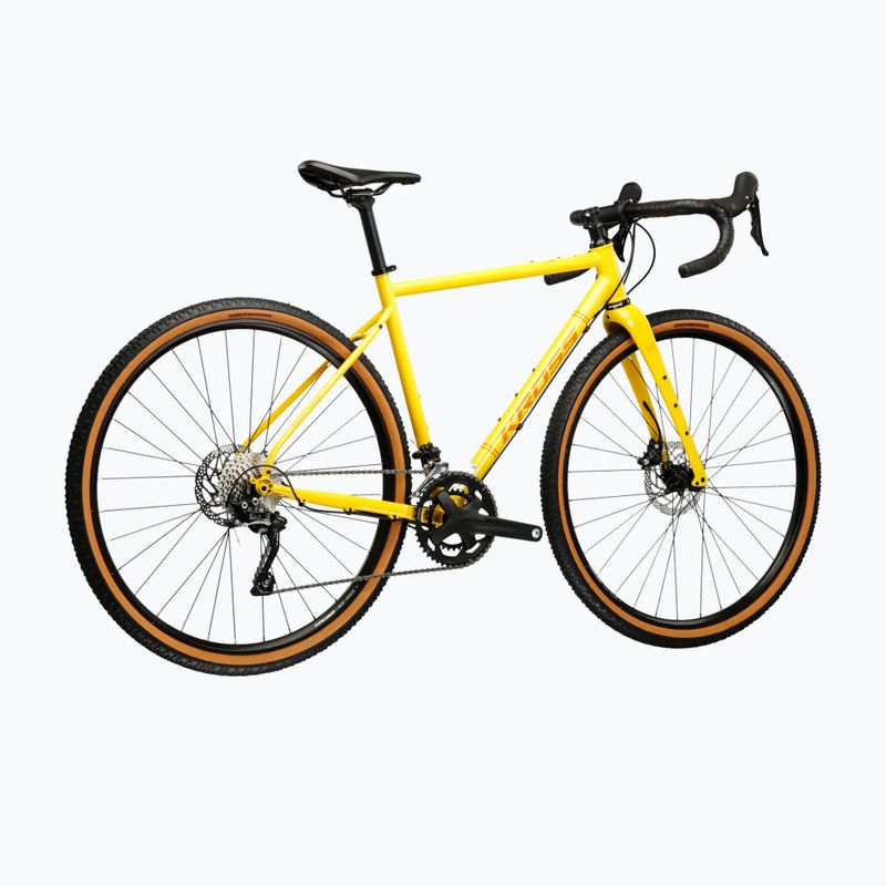 Bicicletta gravel KROSS Esker 4.0 yellow/orange/gloss 3