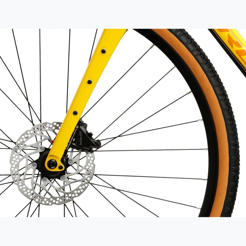 Bicicletta gravel KROSS Esker 4.0 yellow/orange/gloss 8