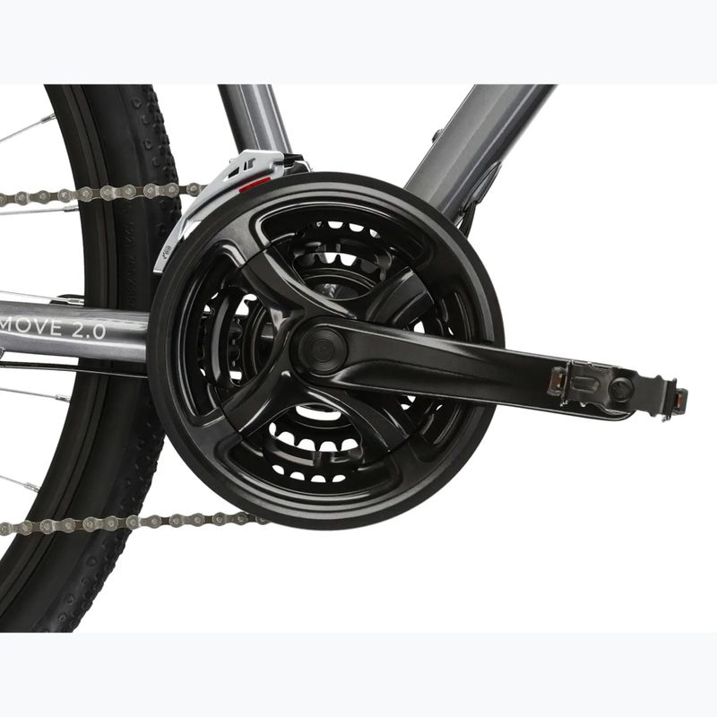 Bicicletta da città da donna KROSS Move 2.0 In graphite/silver/gloss 10