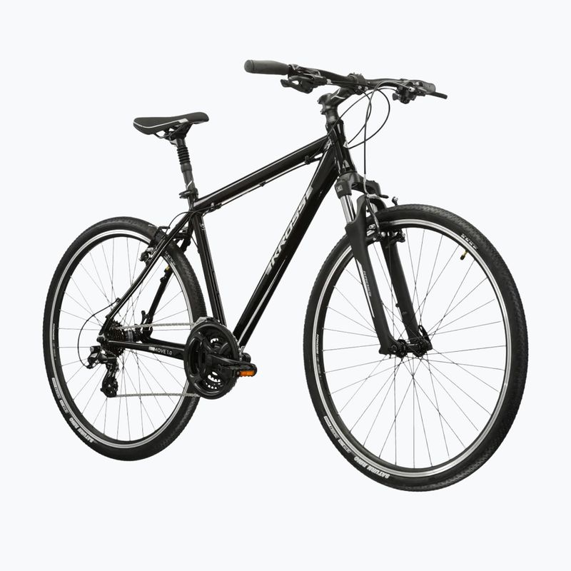 Bicicletta urbana da uomo KROSS Move 1.0 black/silver/gloss 2