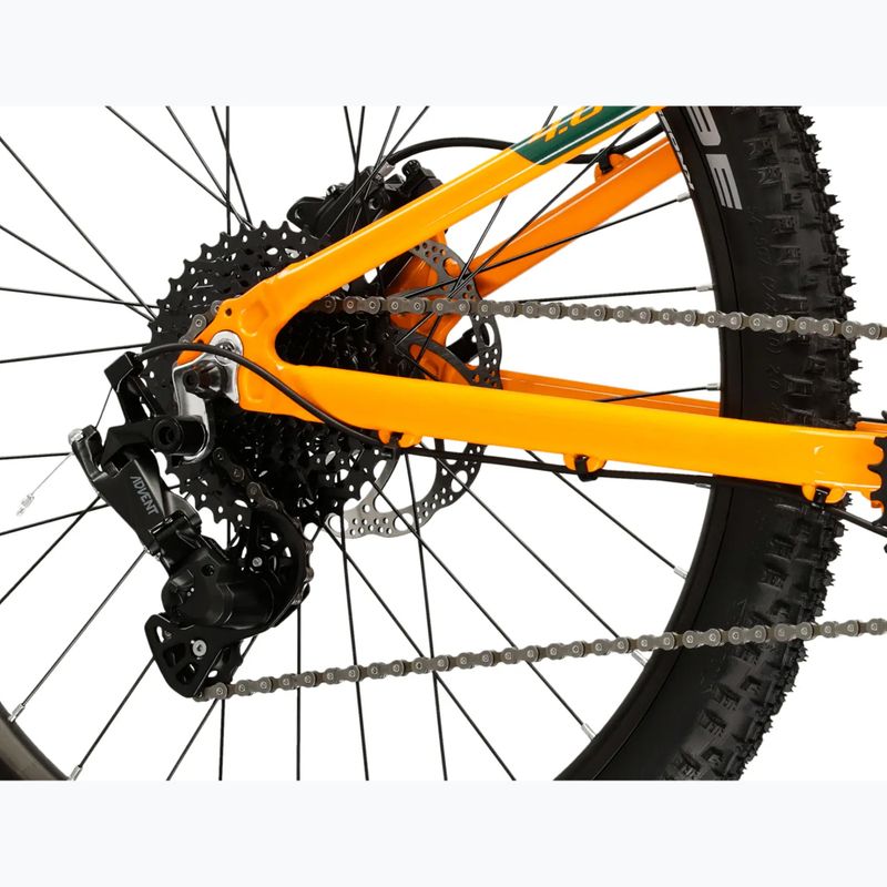 Bicicletta per bambini KROSS Level Jr 4.0 orange/green/gloss 8