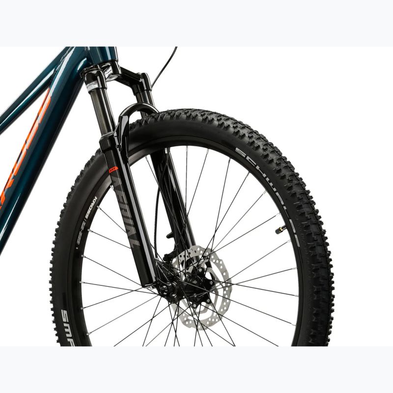 Bicicletta per bambini KROSS Level Jr 5.0 turquoise/orange/gloss 5