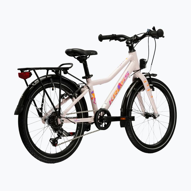 Bicicletta per bambini KROSS Lea Mini 3.0 Eq W pink/pink/gloss 3