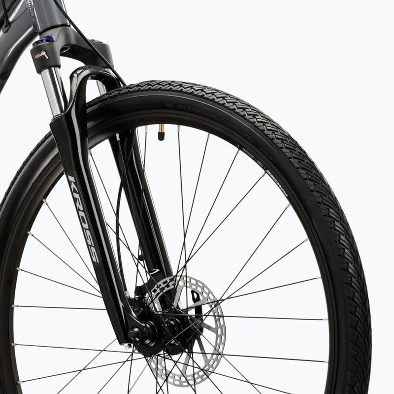 Bicicletta cross da donna KROSS Evado 5.0 In grey/blue/gloss 5