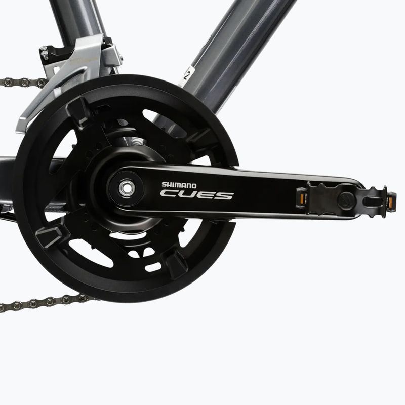 Bicicletta cross da donna KROSS Evado 5.0 In grey/blue/gloss 10