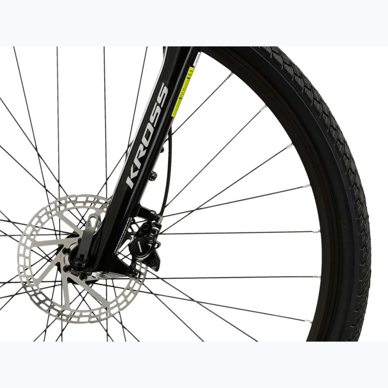 Bicicletta cross KROSS Evado 4.0 burgundy/white 7