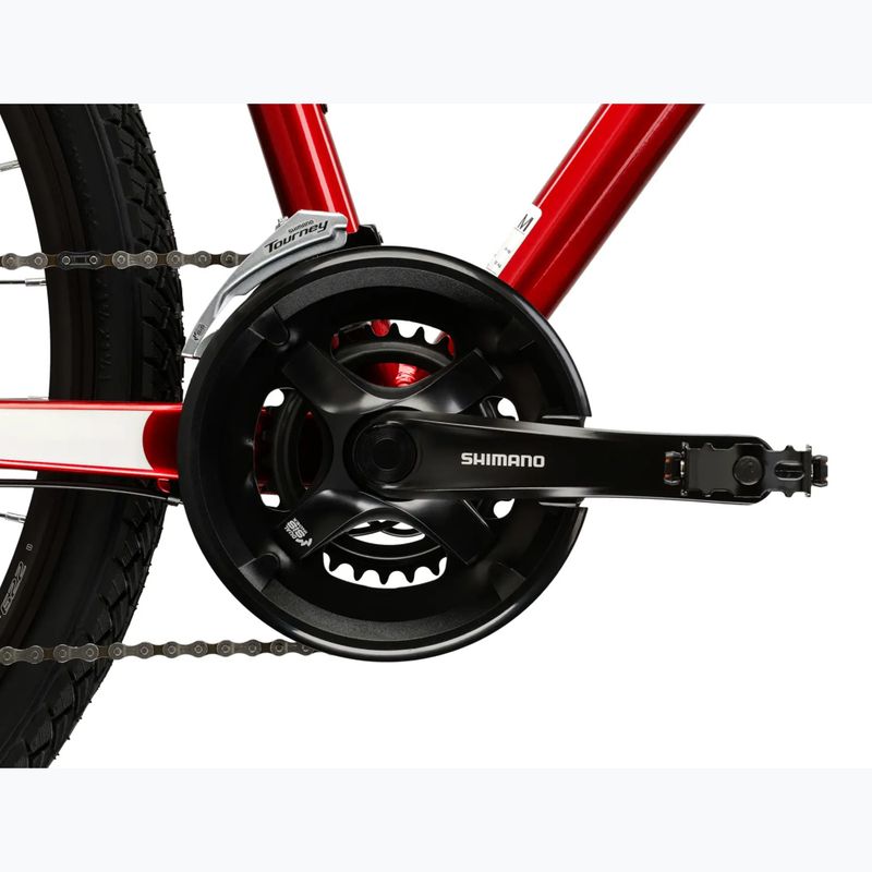 Bicicletta cross KROSS Evado 4.0 burgundy/white 10