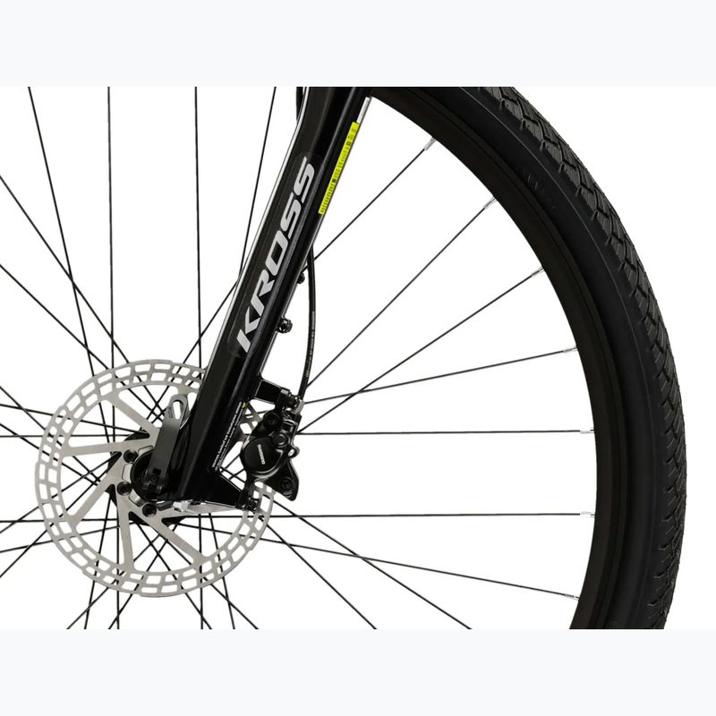 Bicicletta cross KROSS Evado 4.0 black/silver 7