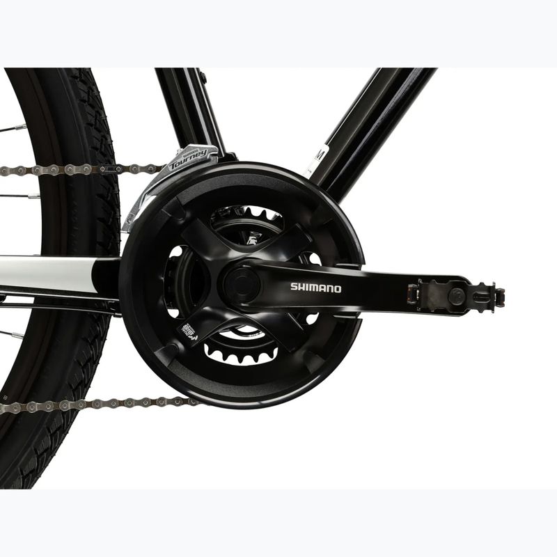 Bicicletta cross KROSS Evado 4.0 black/silver 10