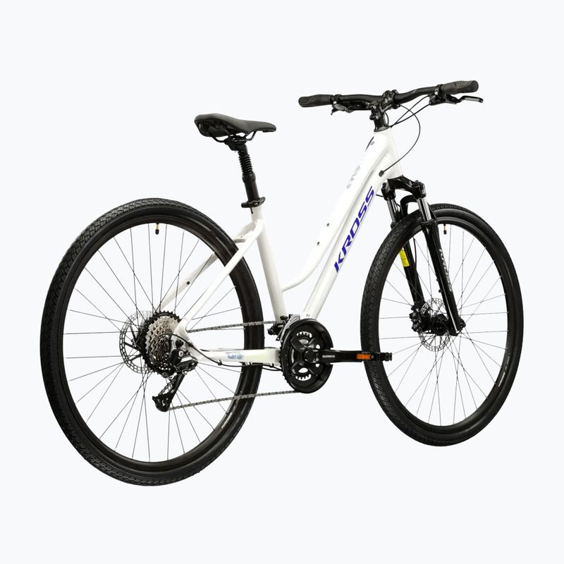 Bicicletta cross da donna KROSS Evado 4.0 In grey/navy/gloss 3