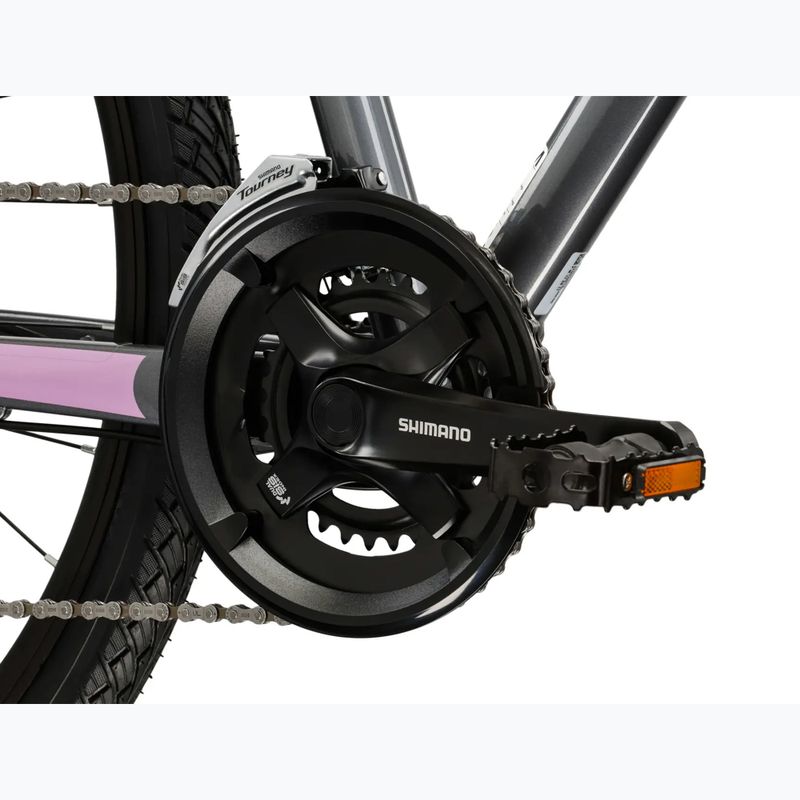 Bicicletta cross da donna KROSS Evado 4.0 In grey/pink/gloss 9