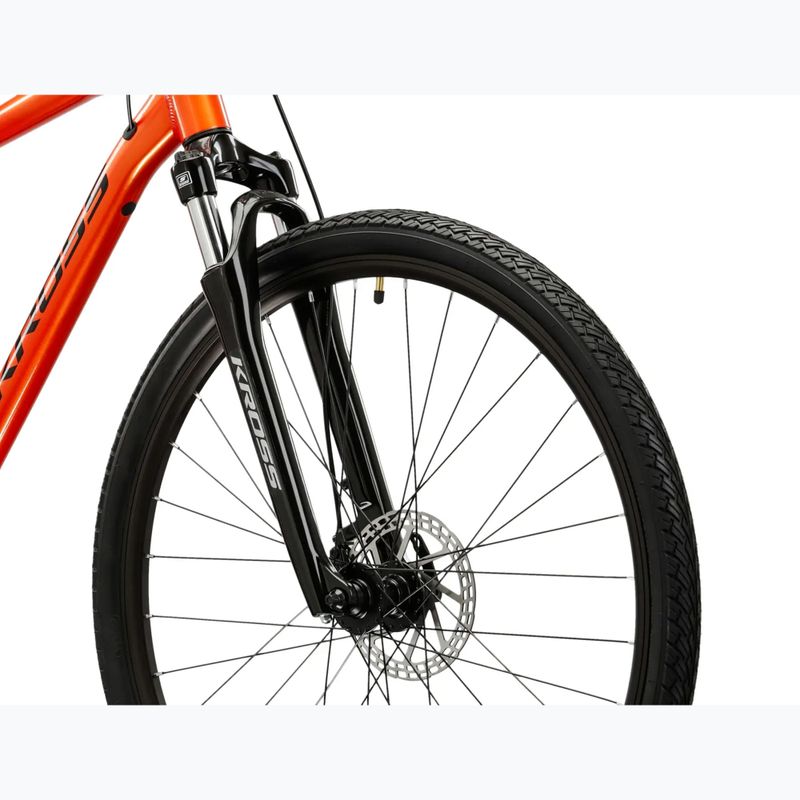Bicicletta cross KROSS Evado 3.0 orange/black/gloss 5