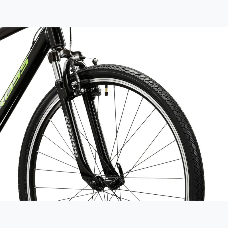 Bicicletta cross KROSS Evado 2.0 black/green/gloss 5