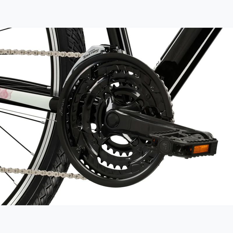 Bicicletta cross da donna KROSS Evado 2.0 In black/pink/gloss 8