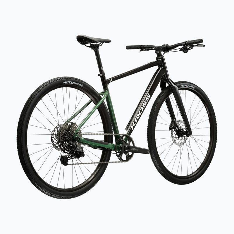 Bicicletta gravel KROSS Esker FL black/green/gloss 3