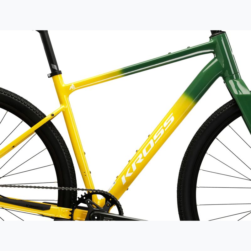 Bicicletta gravel KROSS Esker FL green/yellow/gloss 11