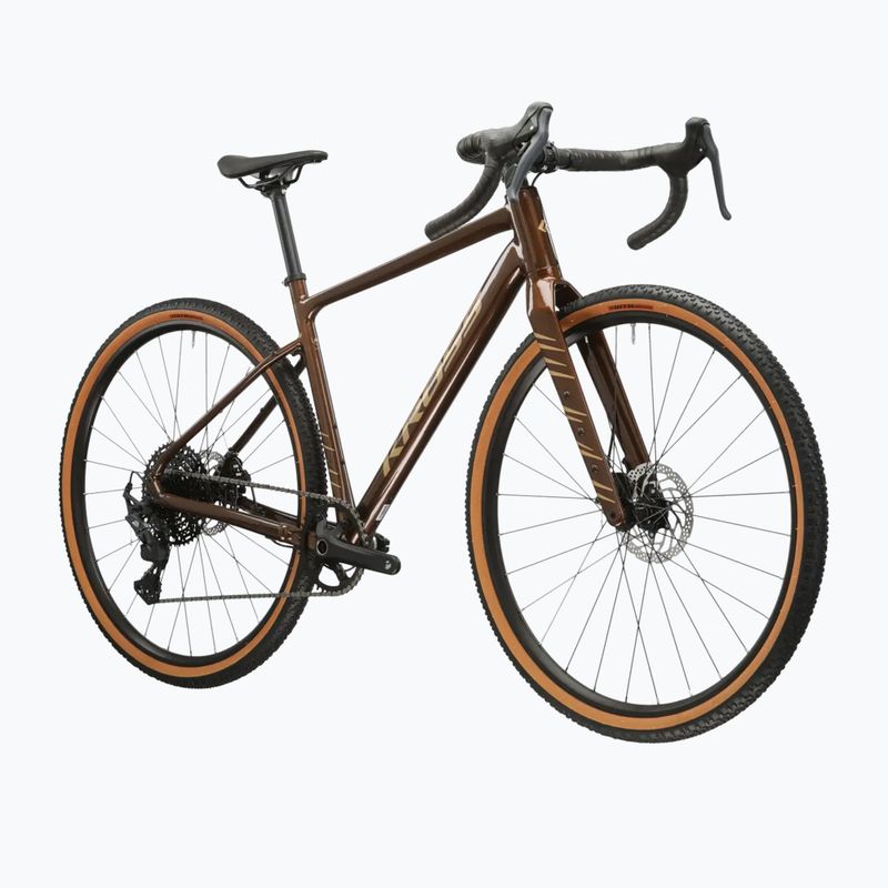 Bicicletta gravel KROSS Esker 2.0 brown/beige/gloss 2