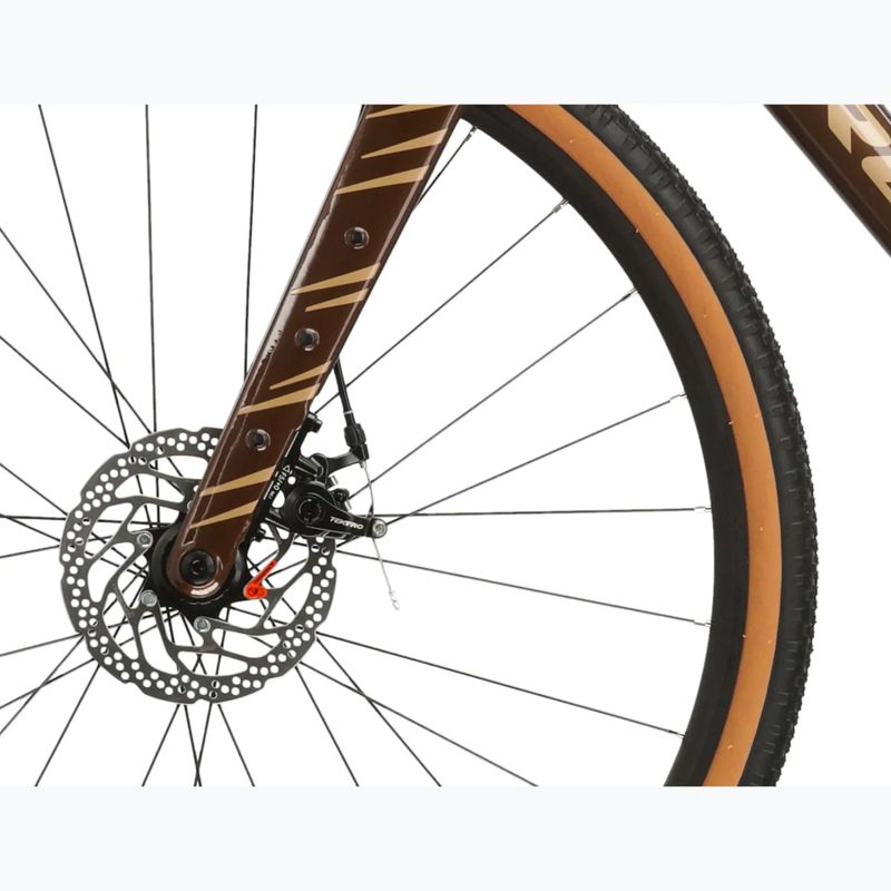 Bicicletta gravel KROSS Esker 2.0 brown/beige/gloss 8