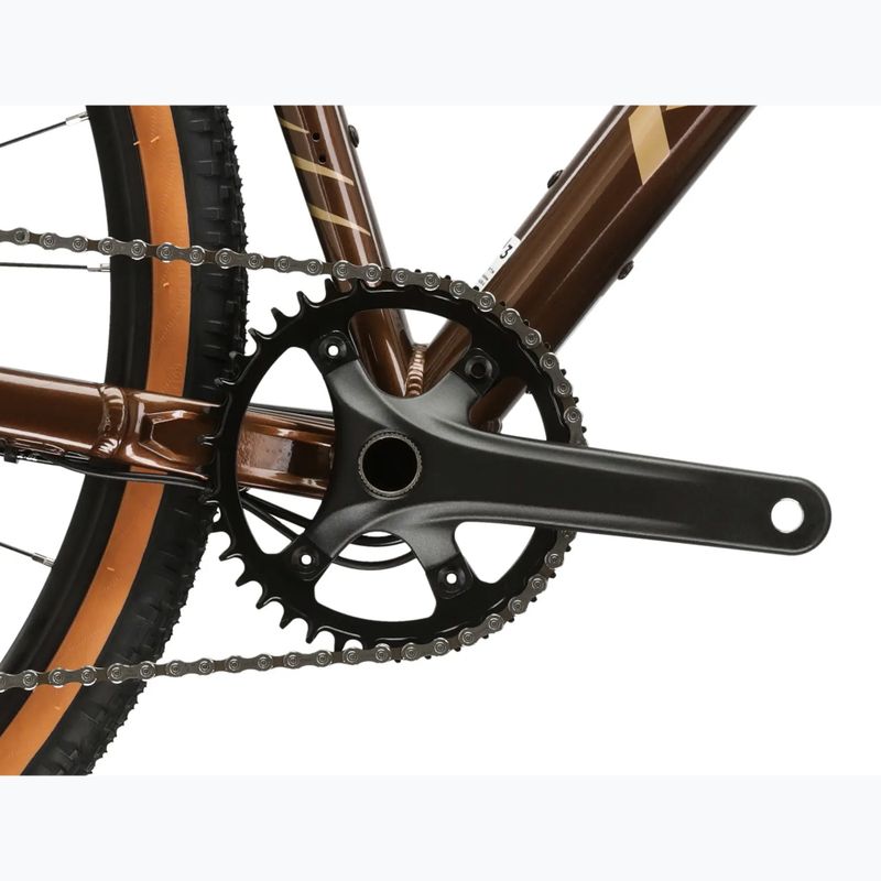 Bicicletta gravel KROSS Esker 2.0 brown/beige/gloss 11