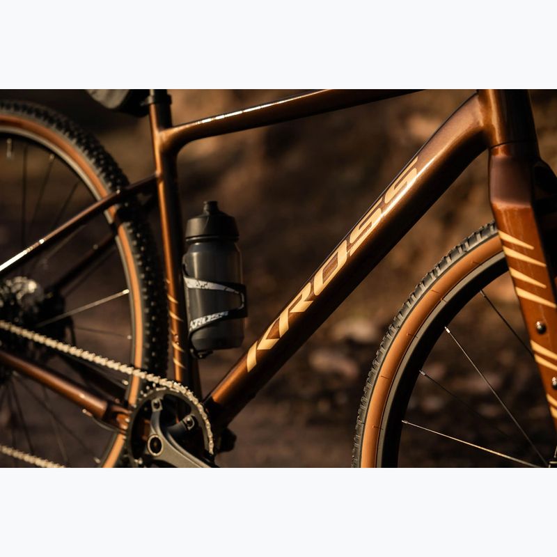 Bicicletta gravel KROSS Esker 2.0 brown/beige/gloss 17