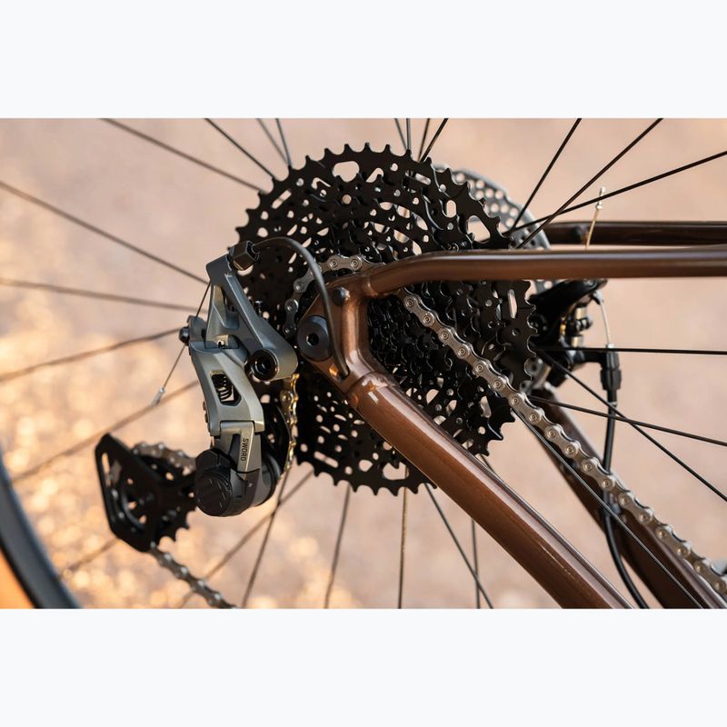 Bicicletta gravel KROSS Esker 2.0 brown/beige/gloss 19