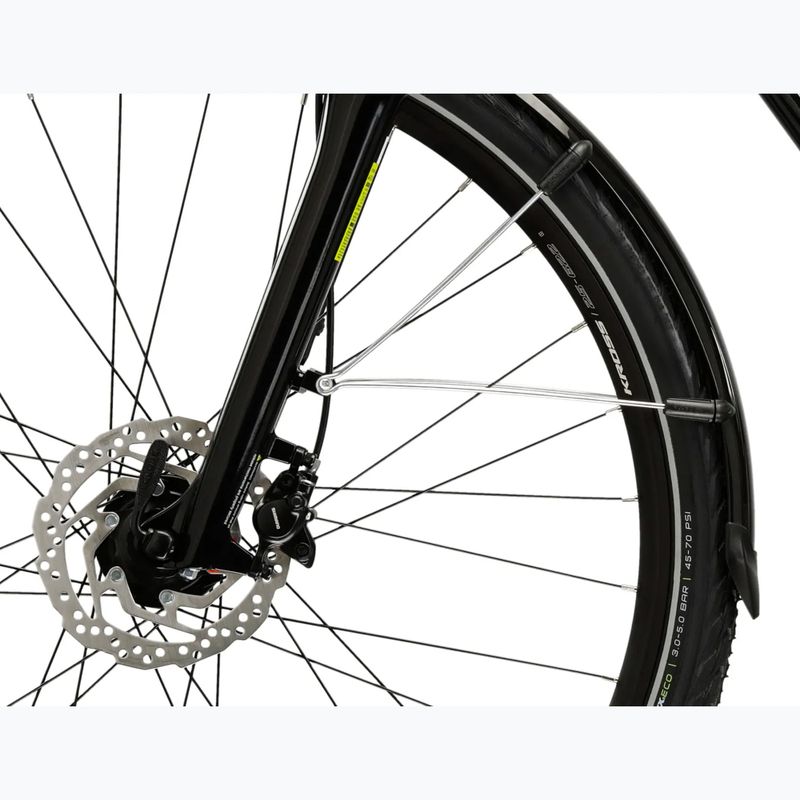 Bicicletta trekking da uomo KROSS Trans 7.0 black/silver/gloss 7