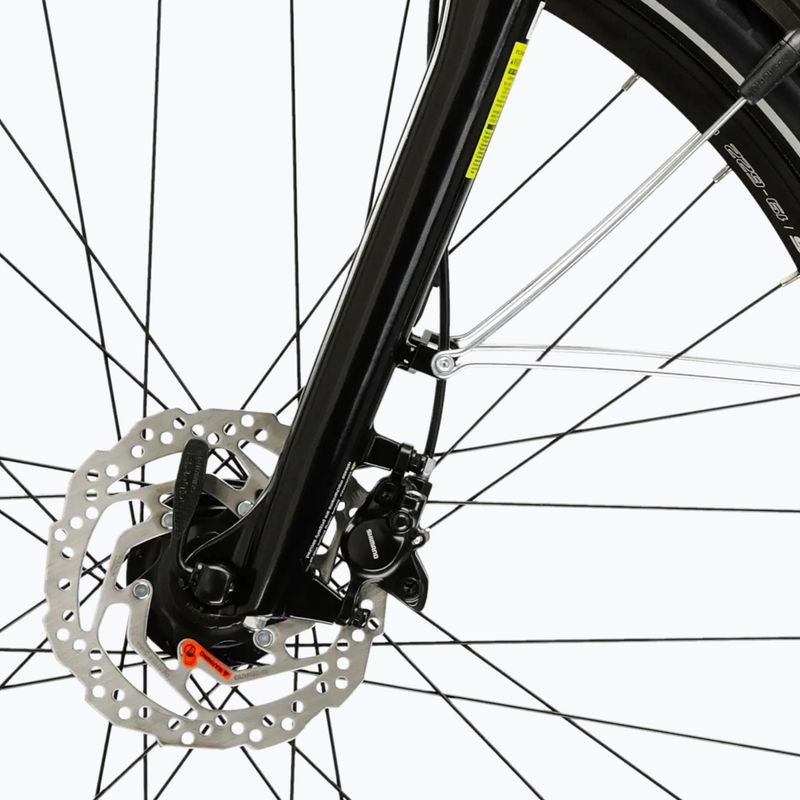 Bicicletta trekking da uomo KROSS Trans 5.0 brown/silver/gloss 7