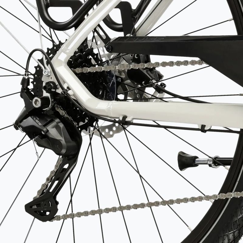 Bicicletta trekking da uomo KROSS Trans 5.0 grey/navy/gloss 8