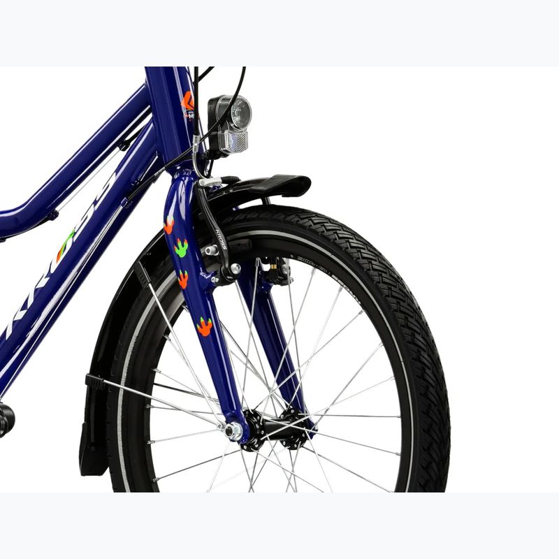 Bicicletta per bambini KROSS Level Mini 3.0 Eq navy blue/white/gloss 5