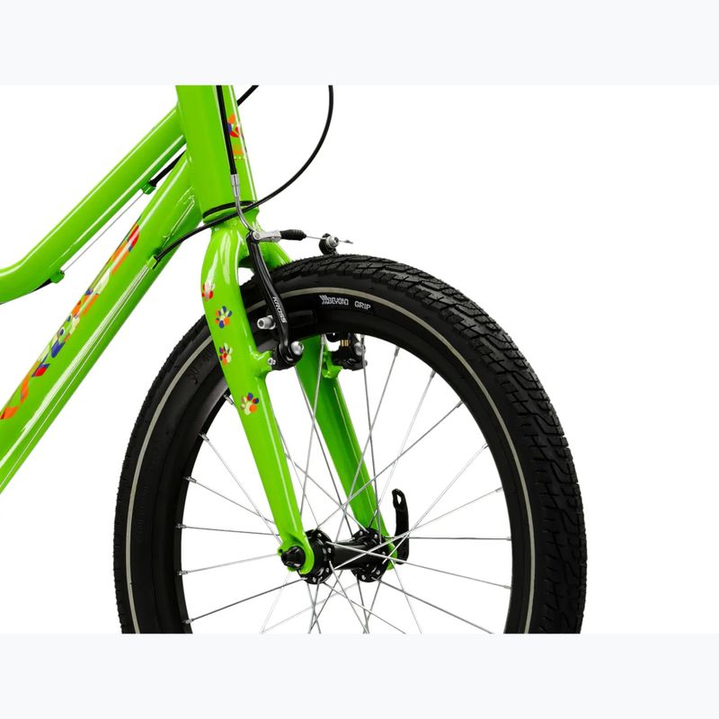 Bicicletta per bambini KROSS Level Mini 3.0 green/orange/gloss 5