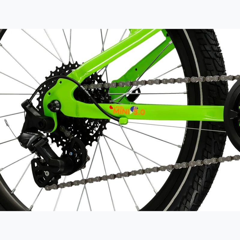 Bicicletta per bambini KROSS Level Mini 3.0 green/orange/gloss 7